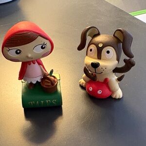 Little Red Riding Hood and Dog Tonies